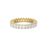 3 ctw Oval-Shape Lab Grown Diamond Eternity Band