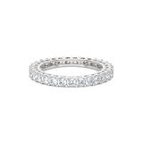 2 ctw Cushion-Cut Lab Grown Diamond Eternity Band