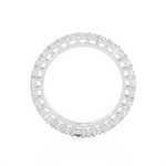 2 ctw Cushion-Cut Lab Grown Diamond Eternity Band