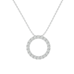 Round Lab Grown Diamond Fashion Pendant