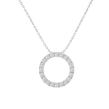 Round Lab Grown Diamond Fashion Pendant