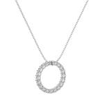 Round Lab Grown Diamond Fashion Pendant