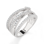 5/8 ctw Round Lab Grown Diamond Ring