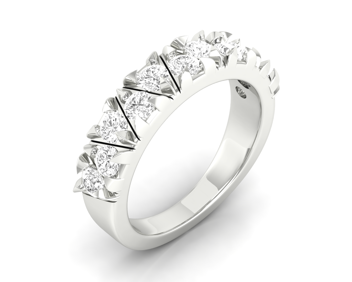 1 ctw Round Lab Grown Diamond Fashion Ring