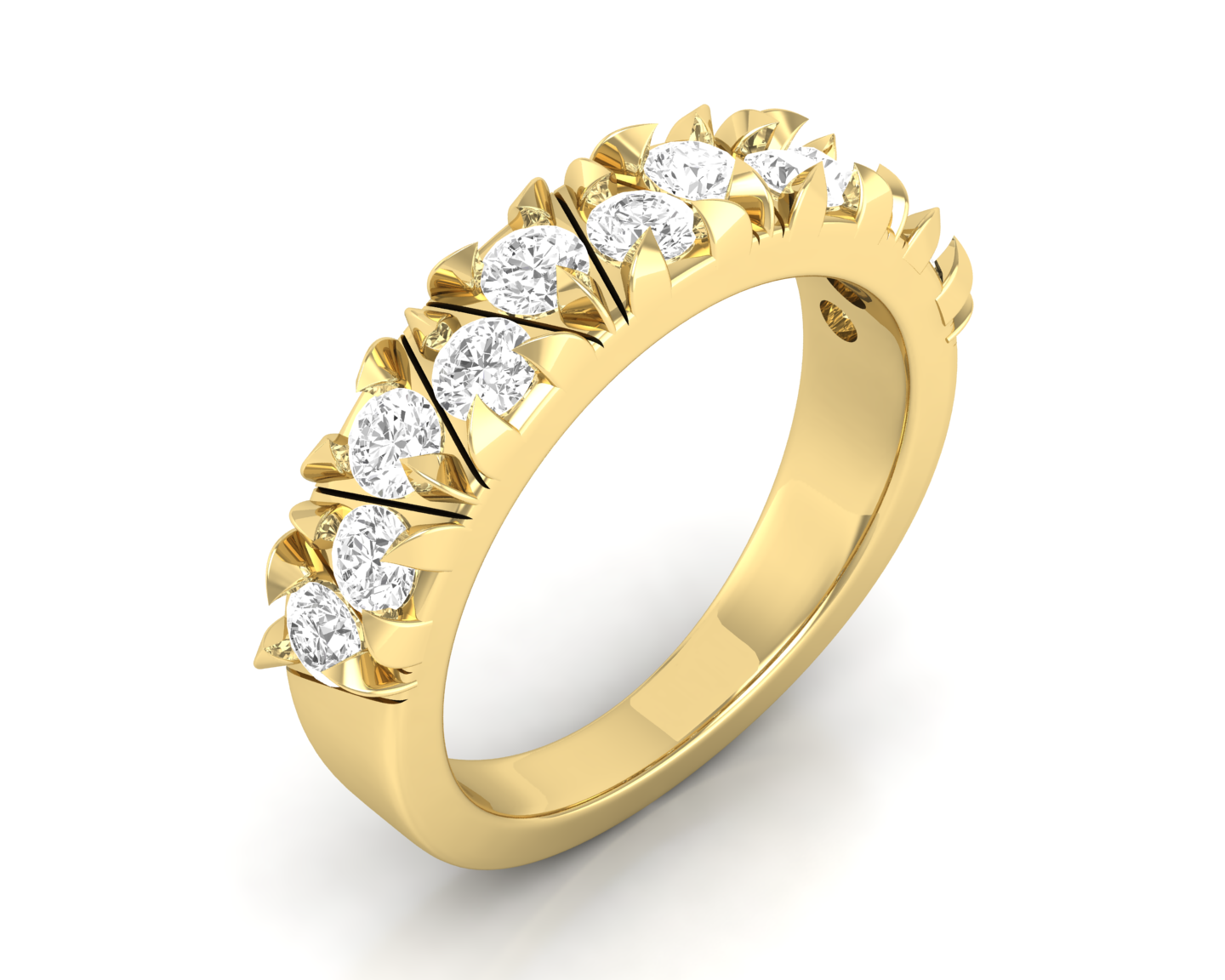 1 ctw Round Lab Grown Diamond Fashion Ring