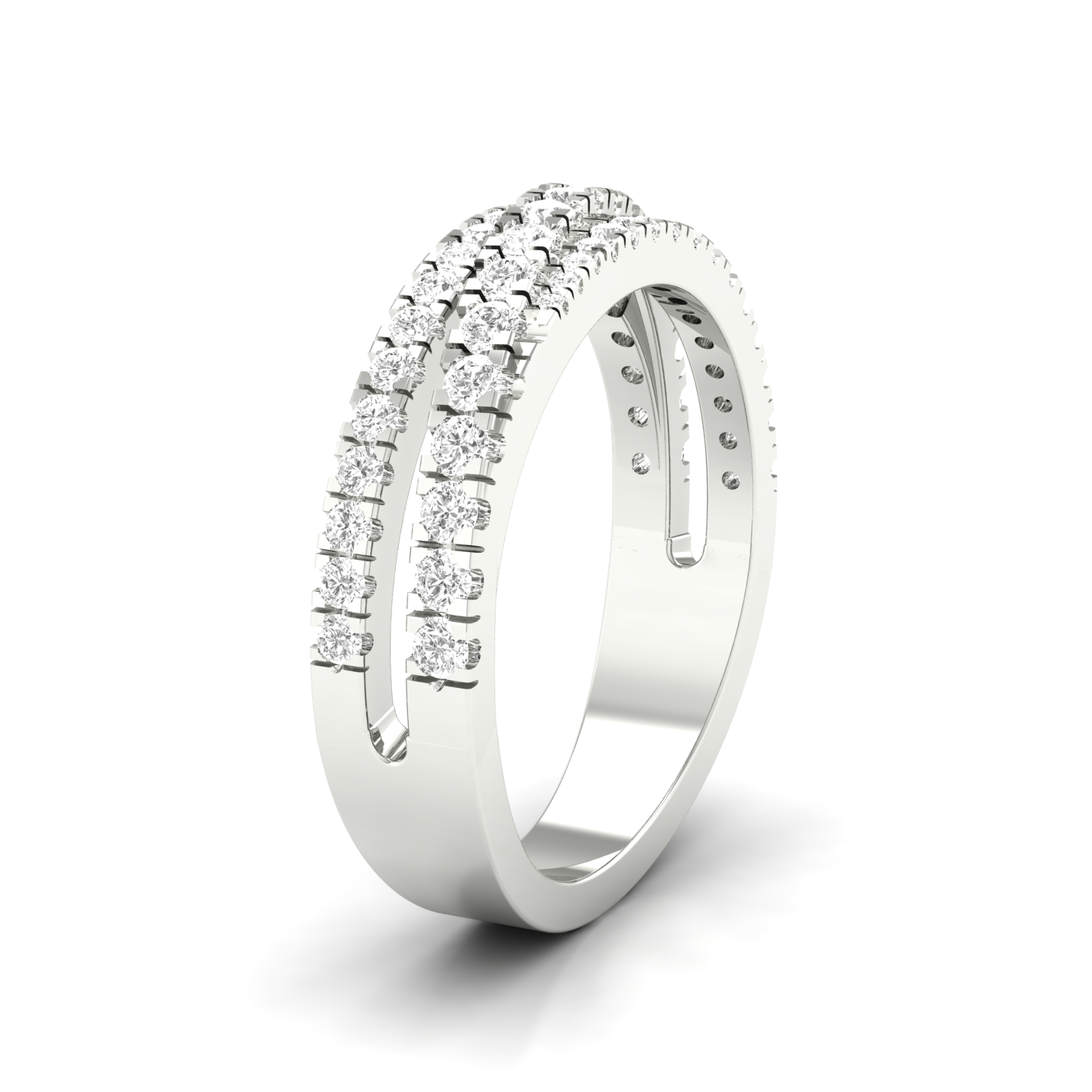 3/4 ctw Round Lab Grown Diamond Fashion Ring