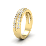 3/4 ctw Round Lab Grown Diamond Fashion Ring