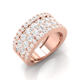 3 ctw Round Lab Grown Diamond Fashion Ring