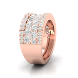 3 ctw Round Lab Grown Diamond Fashion Ring