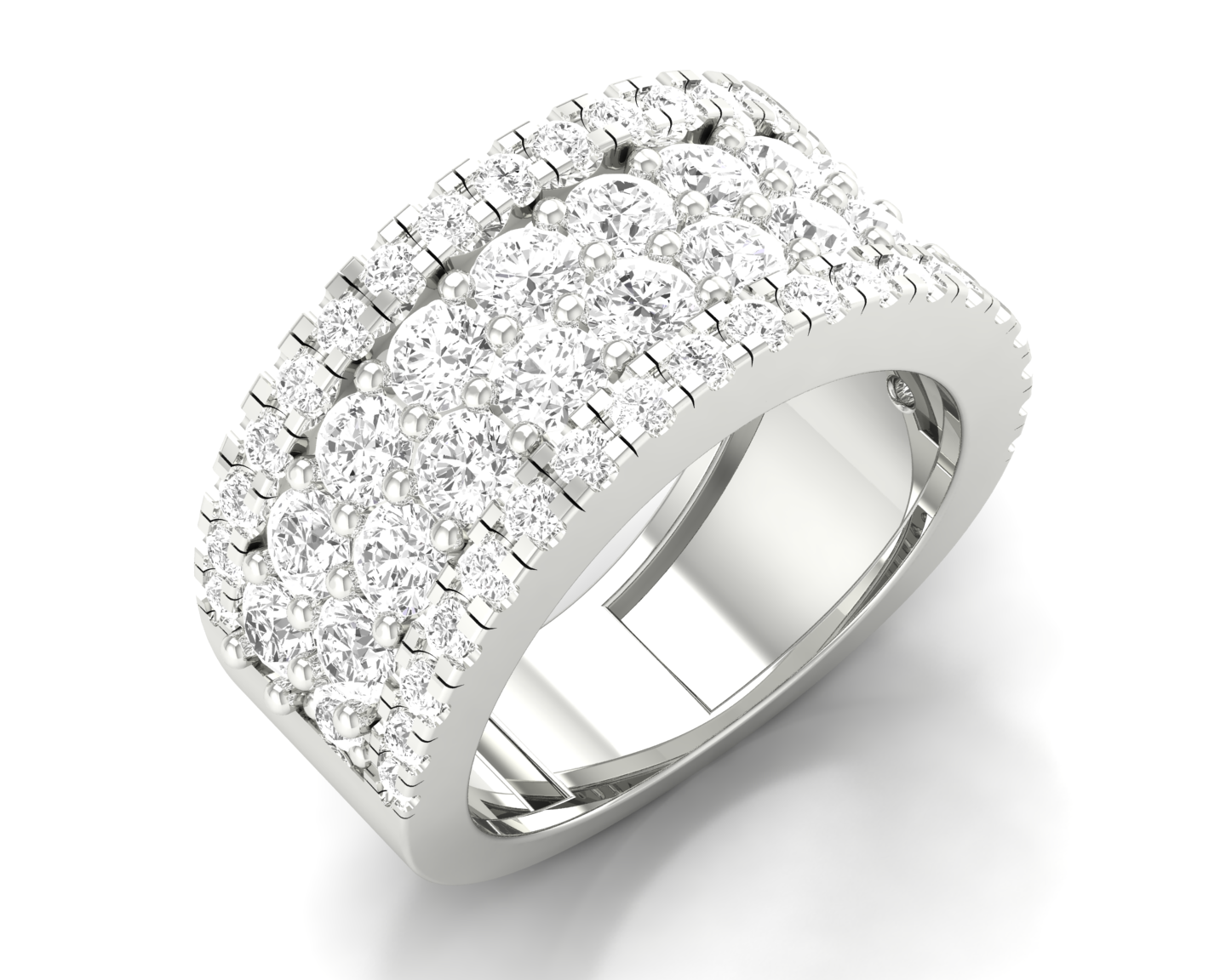 3 ctw Round Lab Grown Diamond Fashion Ring