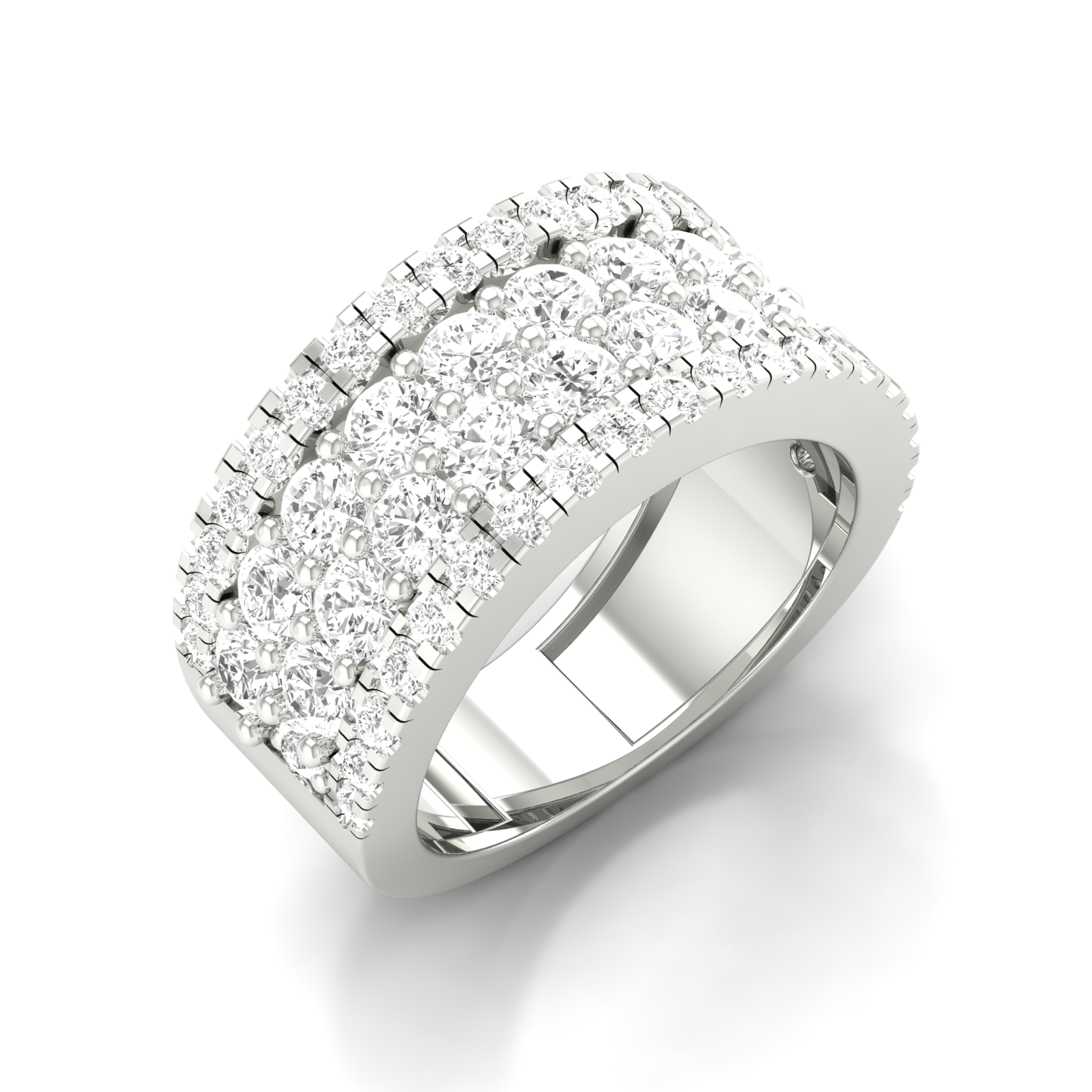 3 ctw Round Lab Grown Diamond Fashion Ring