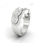 2 3/8 ctw Oval Lab Grown Diamond Fashion Ring