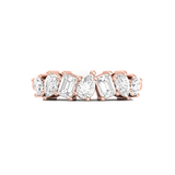 7/8 ctw Multi-Shape Lab Grown Diamond Fashion Ring