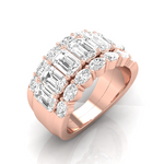 5 ctw Multi-Shape Lab Grown Diamond Fashion Ring