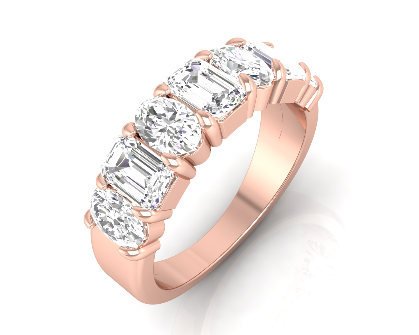 2 7/8 ctw Multi-Shape Lab Grown Diamond Fashion Ring