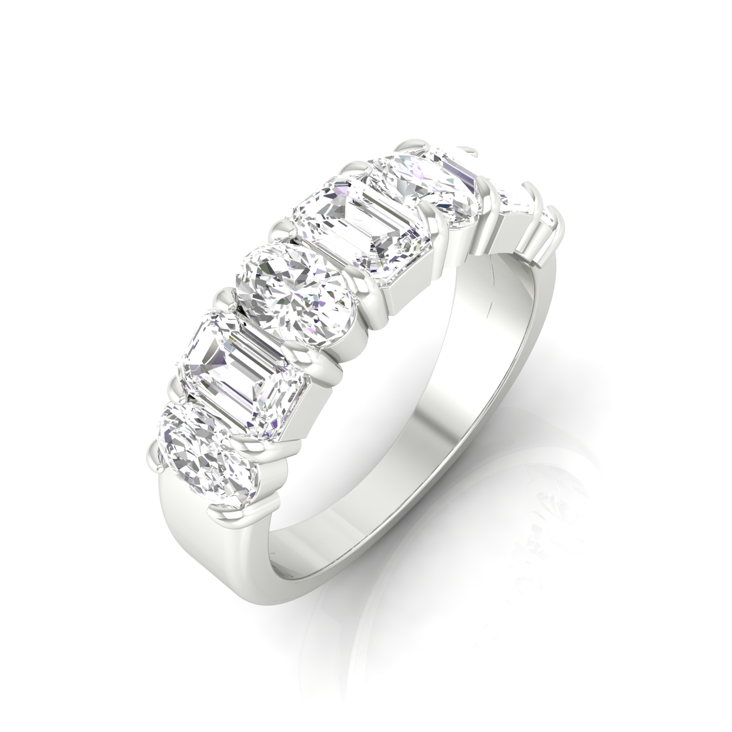 2 7/8 ctw Multi-Shape Lab Grown Diamond Fashion Ring