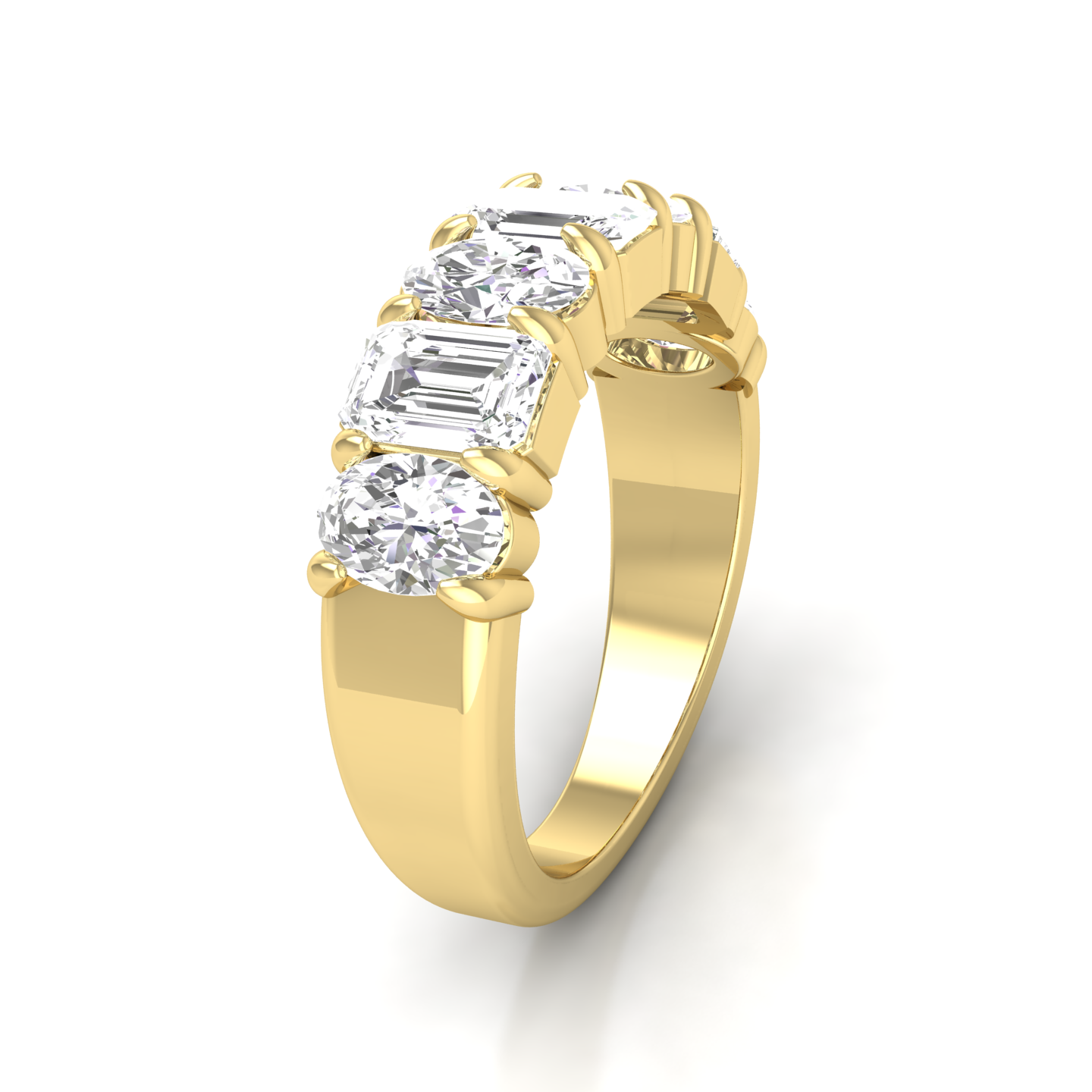 2 7/8 ctw Multi-Shape Lab Grown Diamond Fashion Ring