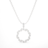 1/2  ctw Round Lab Grown Diamond Fashion Pendant