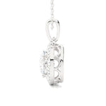 Round Lab Grown Diamond Solitaire Pendant