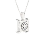 Round Lab Grown Diamond Solitaire Pendant