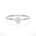 1/10 ctw Round Lab Grown Diamond Ring