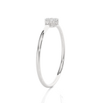 1/10 ctw Round Lab Grown Diamond Ring