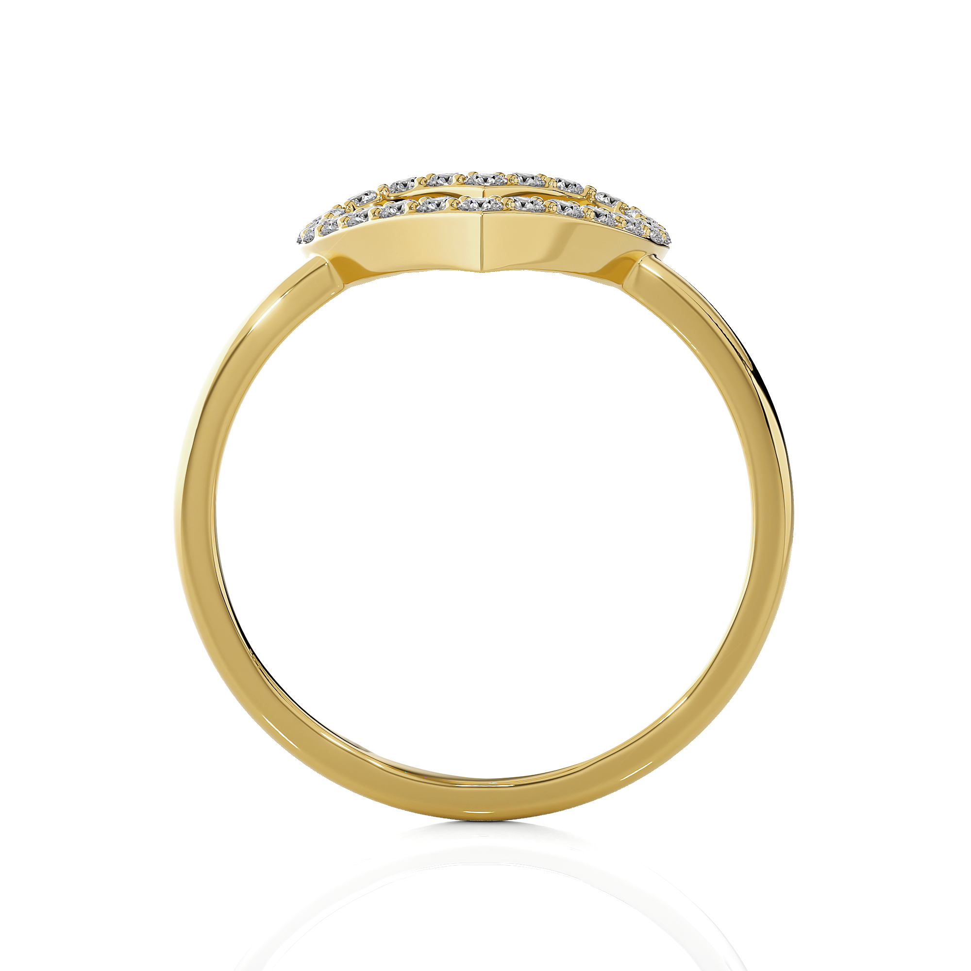 1/4 ctw Round Lab Grown Diamond Ring