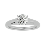 5/8 ctw Round Lab Grown Diamond Solitaire Engagement Ring