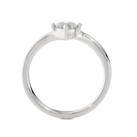 Marquise Lab Grown Diamond Solitaire Engagement Ring