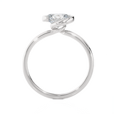 5/8 ctw Round Lab Grown Diamond Solitaire Engagement Ring