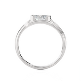 7/8 ctw Round Lab Grown Diamond Ring