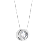 Round Lab Grown Diamond Solitaire Pendant