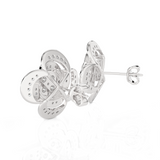 Round Lab Grown Diamond Stud Earrings