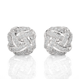 5/8 ctw Round Lab Grown Diamond Stud Earrings