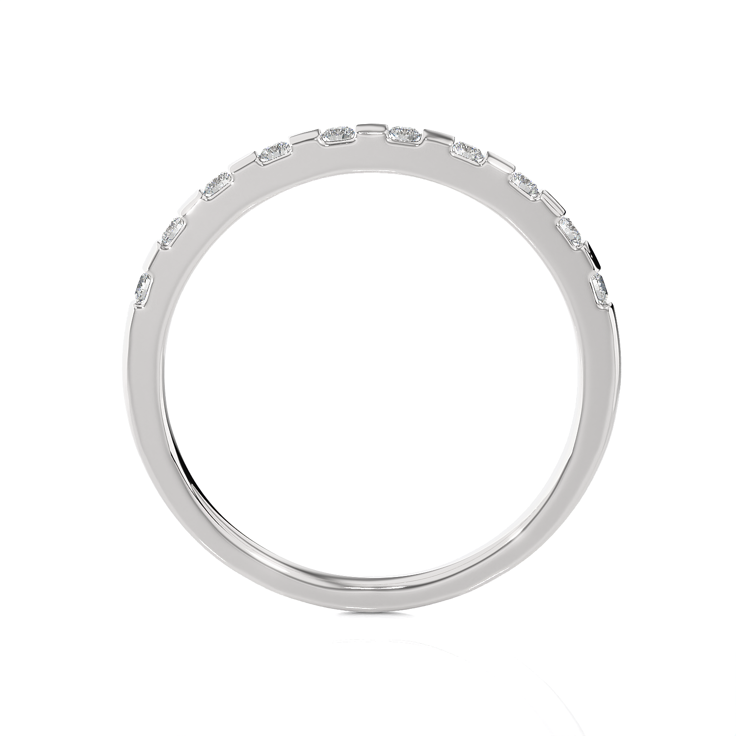 1/6 ctw Round Lab Grown Diamond Anniversary Ring