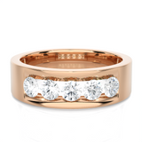 1 ctw Round Lab Grown Diamond Anniversary Ring