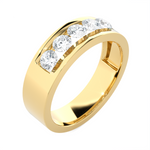 1 ctw Round Lab Grown Diamond Anniversary Ring