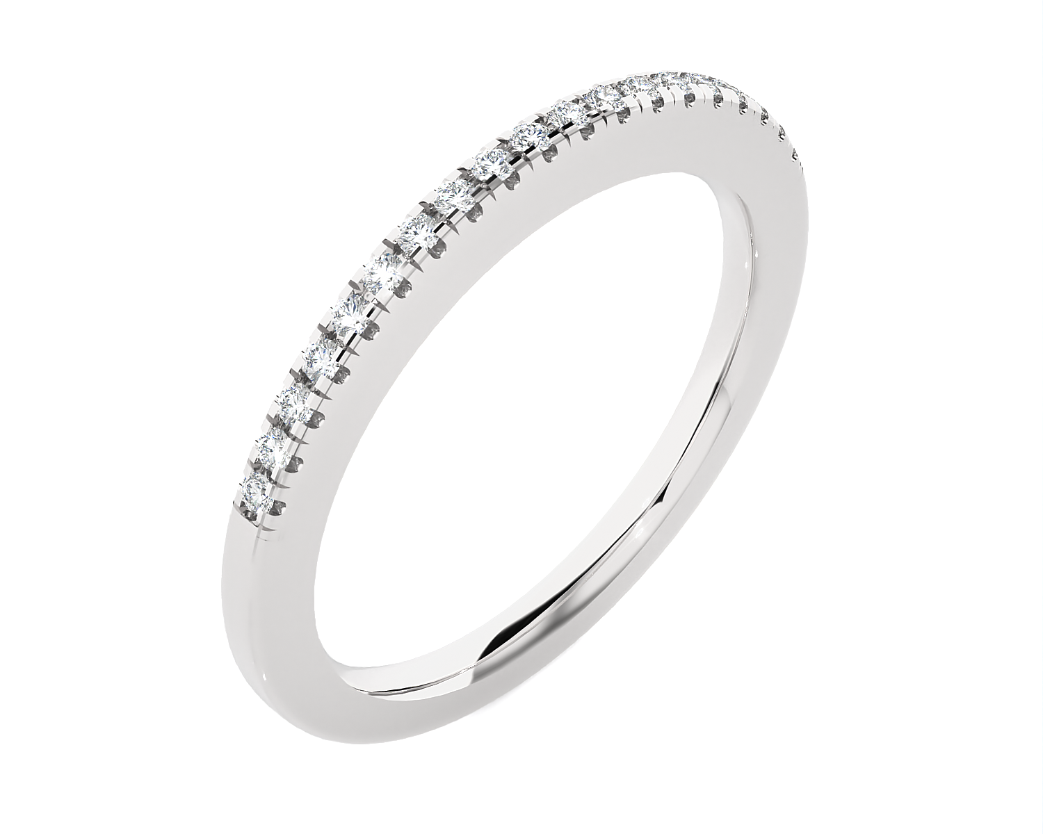 1/6 ctw Round Lab Grown Diamond Anniversary Ring