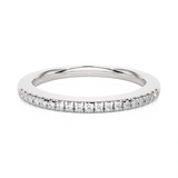 1/6 ctw Round Lab Grown Diamond Anniversary Ring