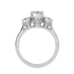 2 ctw Round Three Stone Lab Grown Diamond Ring