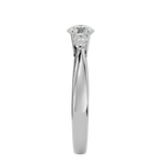 1 ctw Round Three Stone Lab Grown Diamond Ring