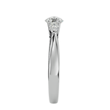 1 ctw Round Three Stone Lab Grown Diamond Ring