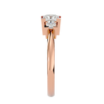 1 ctw Round Three Stone Lab Grown Diamond Ring