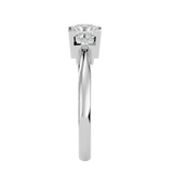 1 ctw Round Three Stone Lab Grown Diamond Ring