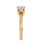 1 ctw Round Three Stone Lab Grown Diamond Ring