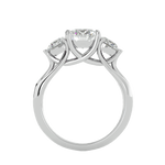 2 1/3 ctw Round Three Stone Lab Grown Diamond Ring