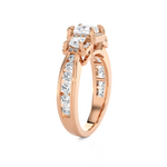 1 1/2 ctw Princess-Cut Three Stone Lab Grown Diamond Ring