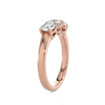 1 ctw Round Three Stone Lab Grown Diamond Ring