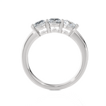 1 ctw Round Three Stone Lab Grown Diamond Ring