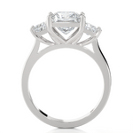 2 1/3 ctw Princess-Cut Three Stone Lab Grown Diamond Ring